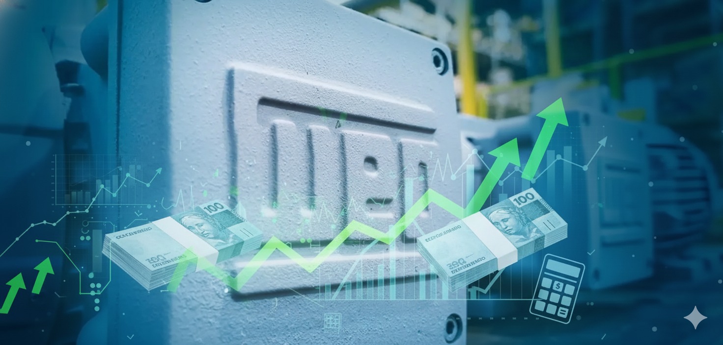 WEG vê ação disparar quase 10% na Bolsa após balanço, entenda o que aconteceu