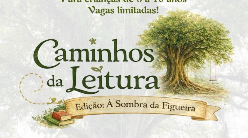 Evento em Schroeder leva crianças para contação de histórias sob figueira centenária em abril