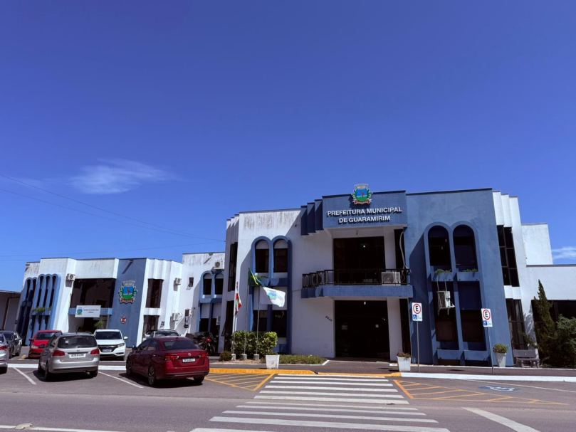 Prefeitura de Guaramirim prédio sede sistema financeiro segurança digital