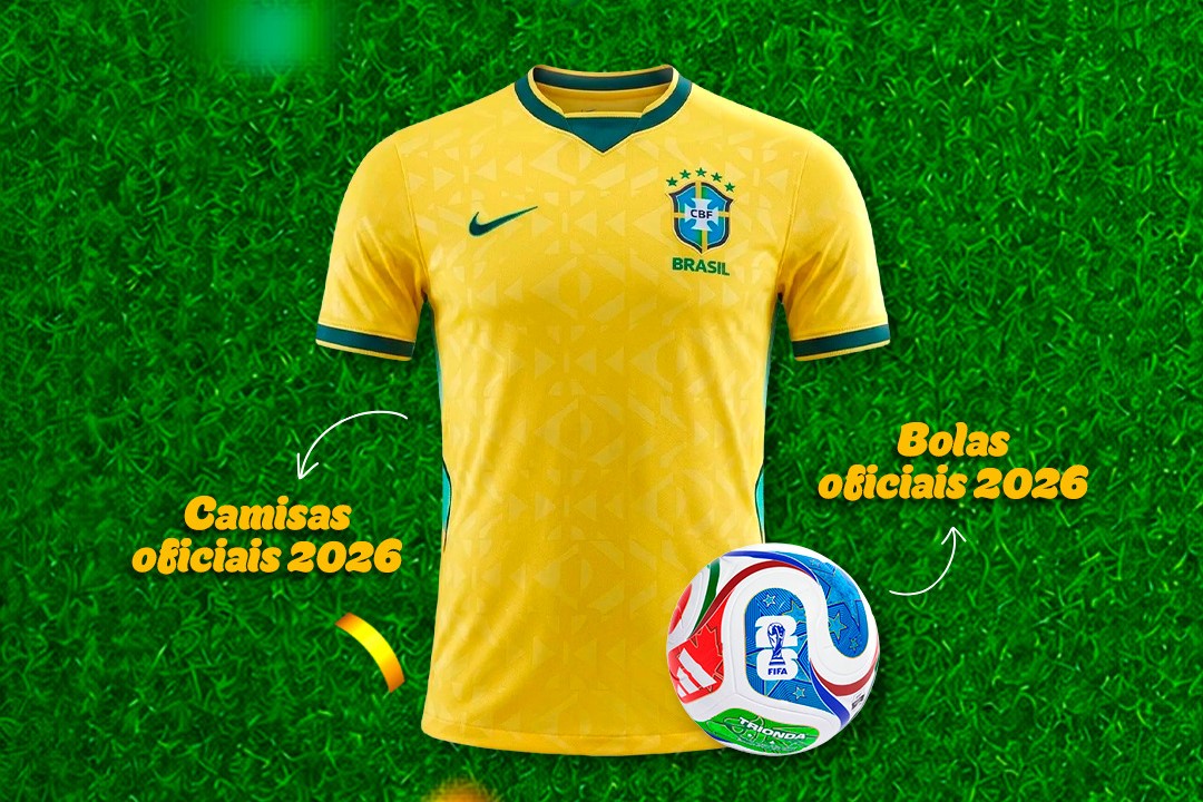 Rede de Postos Mime vai sortear bolas e camisas da Seleção Brasileira durante a Copa; veja como participar