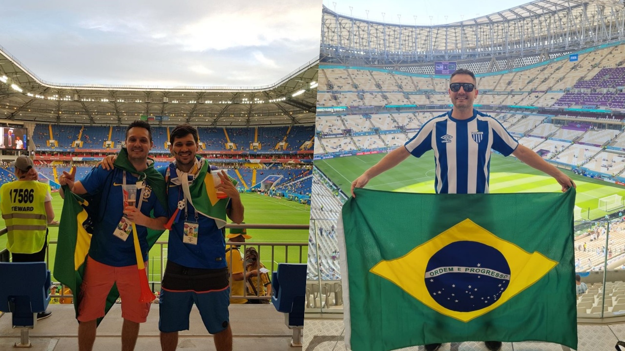 Apaixonado por futebol, jaraguaense viaja aos EUA para acompanhar o Brasil na Copa de 2026