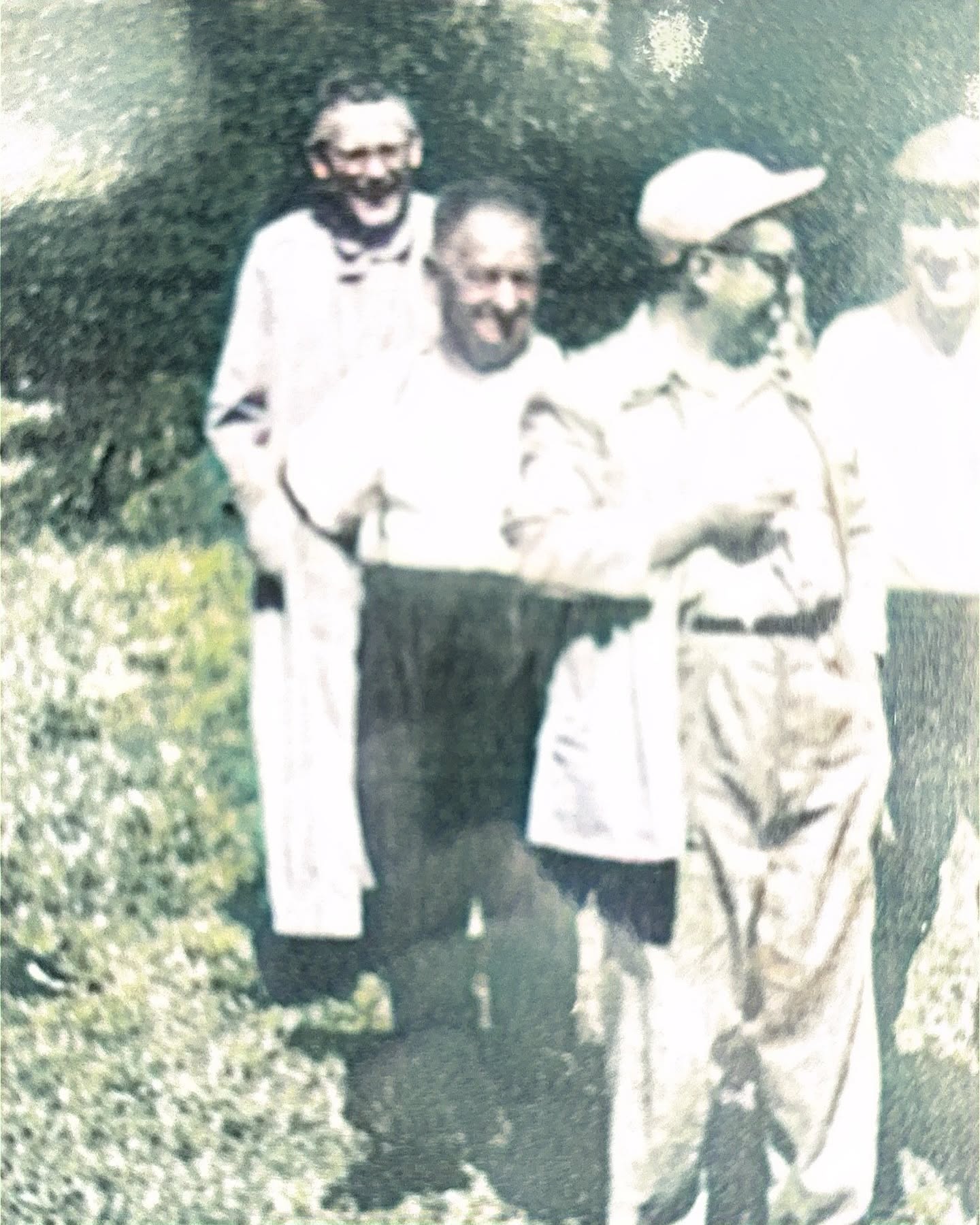 Padre Mathias Maria Stein durante encontro com moradores de Guaramirim