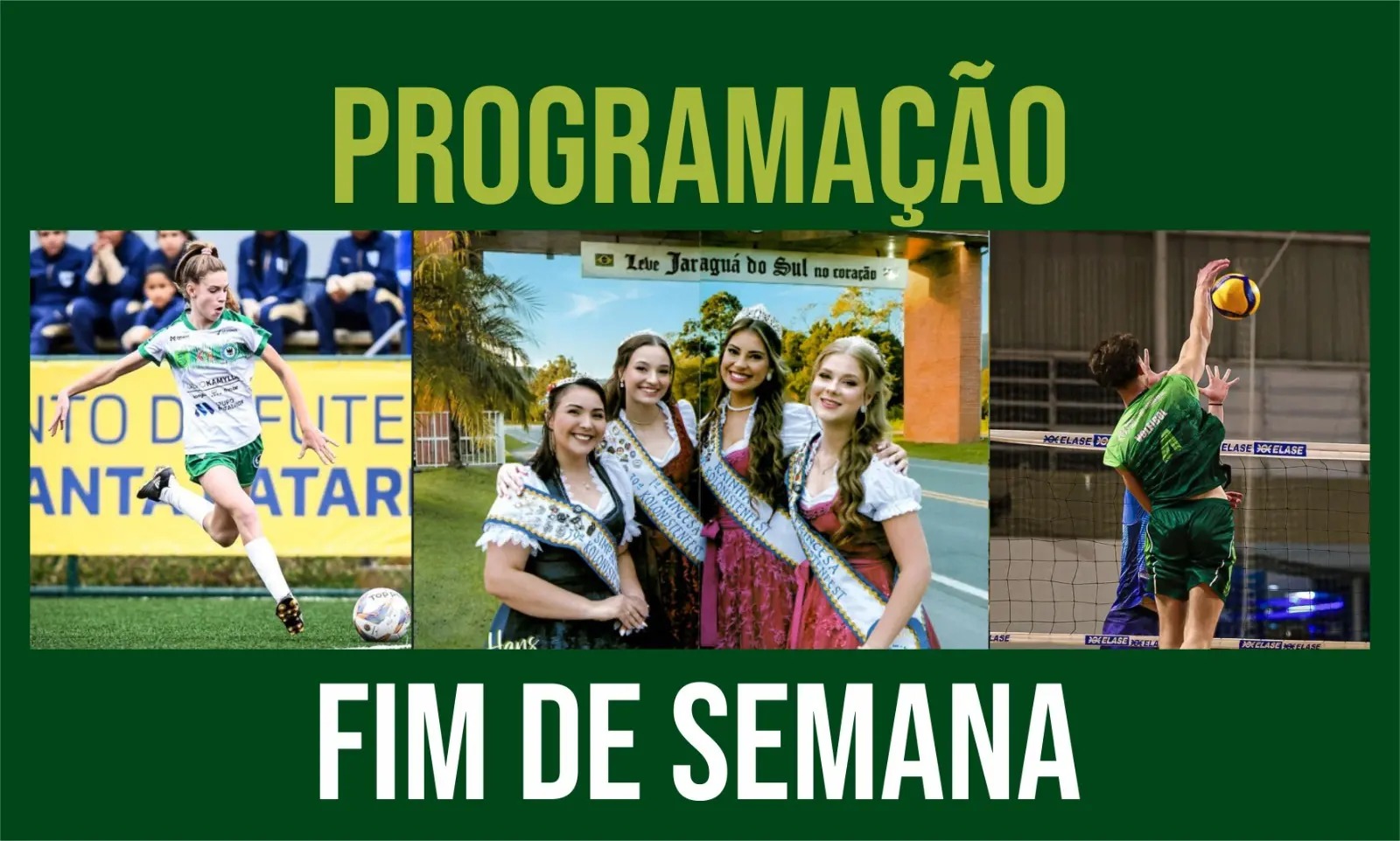 Jaraguá do Sul celebra os 150 anos com exposição, festa, esporte e shows; veja a programação do fim de semana