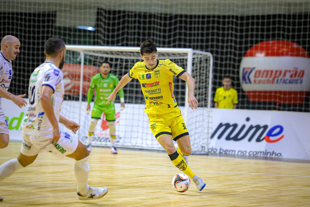 Assista ao vivo: Jaraguá Futsal enfrenta o Cascavel pela LNF neste domingo (5)