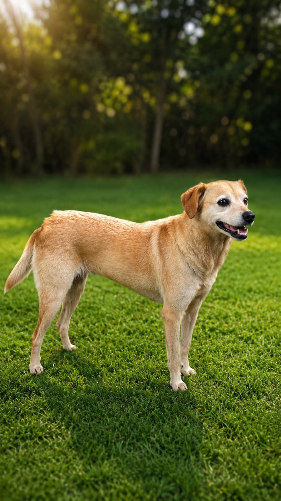 Belinha, cadela disponível para adoção no abrigo Estrela Dalva em Jaraguá do Sul.