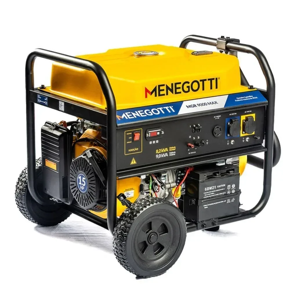 Gerador de energia utilizado para manter equipamentos funcionando durante obras e atividades em áreas sem rede elétrica.